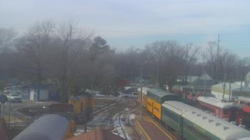 Weather camera view of Boone Scenic Valley Railroad.