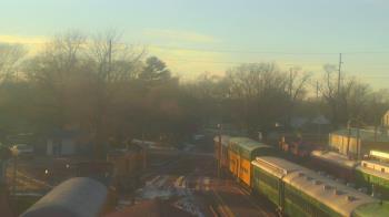 Weather camera view of Boone Scenic Valley Railroad.