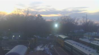Weather camera view of Boone Scenic Valley Railroad.