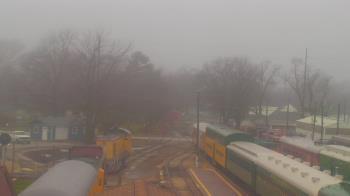 Weather camera view of Boone Scenic Valley Railroad.