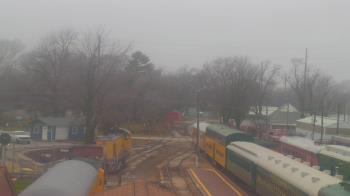 Weather camera view of Boone Scenic Valley Railroad.