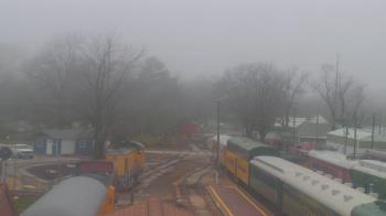 Weather camera view of Boone Scenic Valley Railroad.