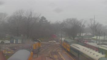 Weather camera view of Boone Scenic Valley Railroad.