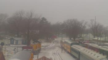 Weather camera view of Boone Scenic Valley Railroad.