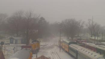 Weather camera view of Boone Scenic Valley Railroad.