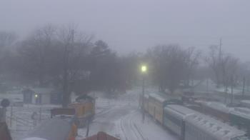 Weather camera view of Boone Scenic Valley Railroad.