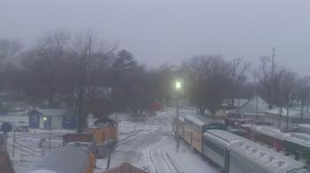 Weather camera view of Boone Scenic Valley Railroad.
