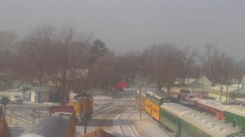 Weather camera view of Boone Scenic Valley Railroad.
