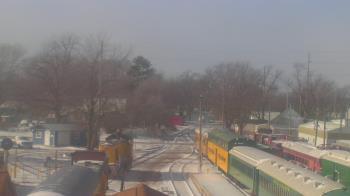 Weather camera view of Boone Scenic Valley Railroad.