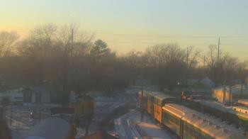 Weather camera view of Boone Scenic Valley Railroad.