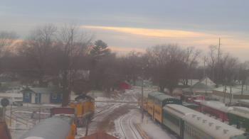 Weather camera view of Boone Scenic Valley Railroad.