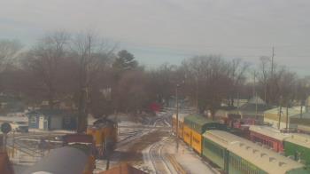 Weather camera view of Boone Scenic Valley Railroad.