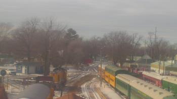 Weather camera view of Boone Scenic Valley Railroad.