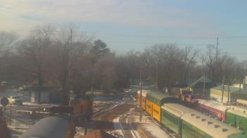 Weather camera view of Boone Scenic Valley Railroad.