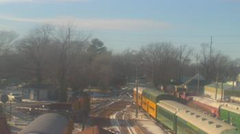 Weather camera view of Boone Scenic Valley Railroad.