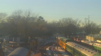 Weather camera view of Boone Scenic Valley Railroad.