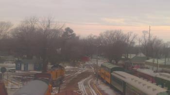 Weather camera view of Boone Scenic Valley Railroad.