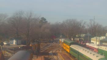 Weather camera view of Boone Scenic Valley Railroad.