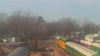 Weather camera view of Boone Scenic Valley Railroad.