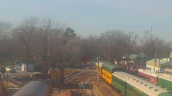 Weather camera view of Boone Scenic Valley Railroad.