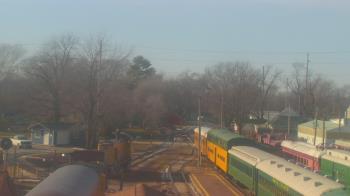 Weather camera view of Boone Scenic Valley Railroad.