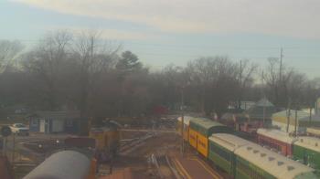 Weather camera view of Boone Scenic Valley Railroad.