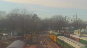 Weather camera view of Boone Scenic Valley Railroad.