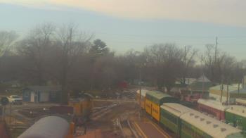 Weather camera view of Boone Scenic Valley Railroad.