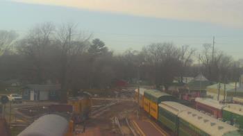 Weather camera view of Boone Scenic Valley Railroad.