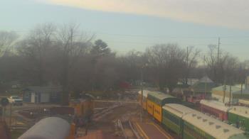 Weather camera view of Boone Scenic Valley Railroad.