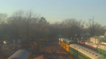 Weather camera view of Boone Scenic Valley Railroad.