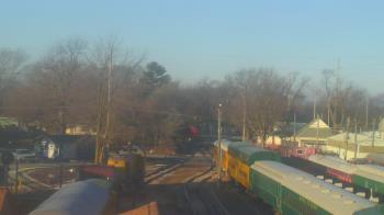 Weather camera view of Boone Scenic Valley Railroad.