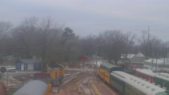 Weather camera view of Boone Scenic Valley Railroad.