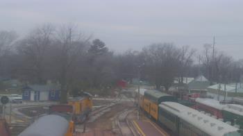 Weather camera view of Boone Scenic Valley Railroad.