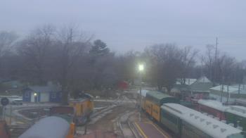 Weather camera view of Boone Scenic Valley Railroad.