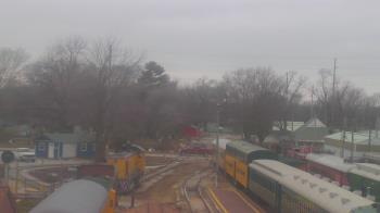 Weather camera view of Boone Scenic Valley Railroad.