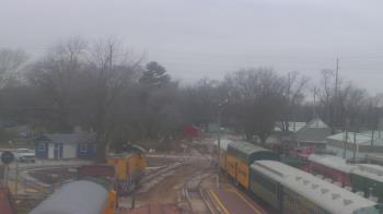 Weather camera view of Boone Scenic Valley Railroad.