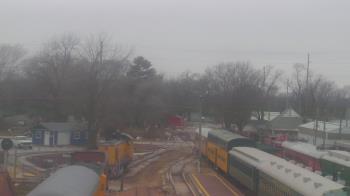 Weather camera view of Boone Scenic Valley Railroad.