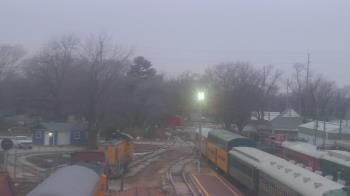 Weather camera view of Boone Scenic Valley Railroad.