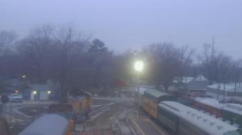 Weather camera view of Boone Scenic Valley Railroad.