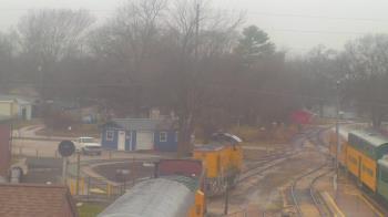 Weather camera view of Boone Scenic Valley Railroad.