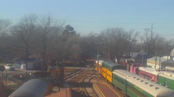Weather camera view of Boone Scenic Valley Railroad.