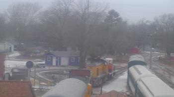 Weather camera view of Boone Scenic Valley Railroad.