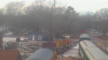 Weather camera view of Boone Scenic Valley Railroad.