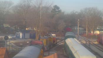 Weather camera view of Boone Scenic Valley Railroad.