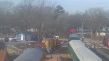 Weather camera view of Boone Scenic Valley Railroad.
