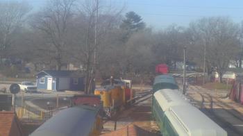 Weather camera view of Boone Scenic Valley Railroad.