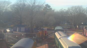 Weather camera view of Boone Scenic Valley Railroad.