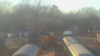 Weather camera view of Boone Scenic Valley Railroad.