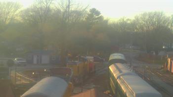 Weather camera view of Boone Scenic Valley Railroad.
